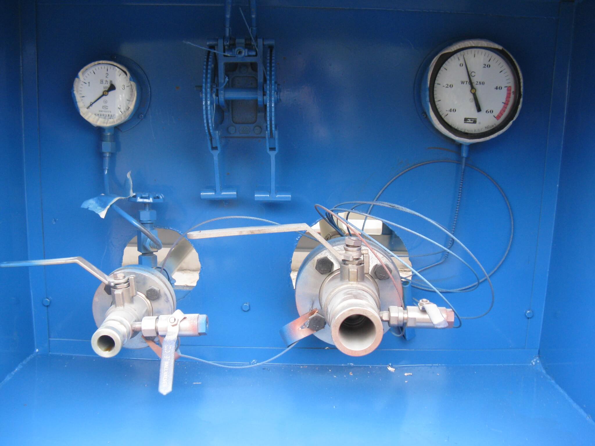 Semirremolque cisterna de GLP de 3 ejes