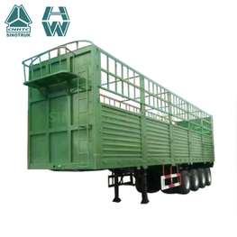 SINOTRUK 40FT Semirremolque de almacén de 3 ejes
