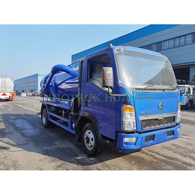 Camión de aguas residuales SINOTRUK HOWO 4X2 para 10CBM