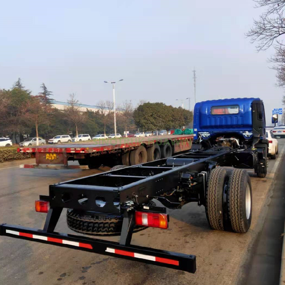 SINOTRUK HOWO 4 × 2 6 ruedas Chasis de carga 10T de servicio ligero para Etiopía