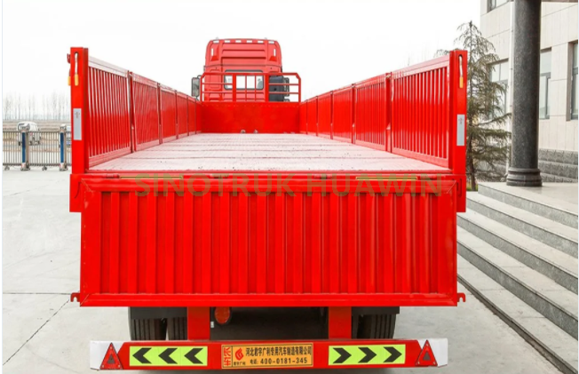 SINOTRUK 40FT Semirremolque lateral de pared de 2 ejes