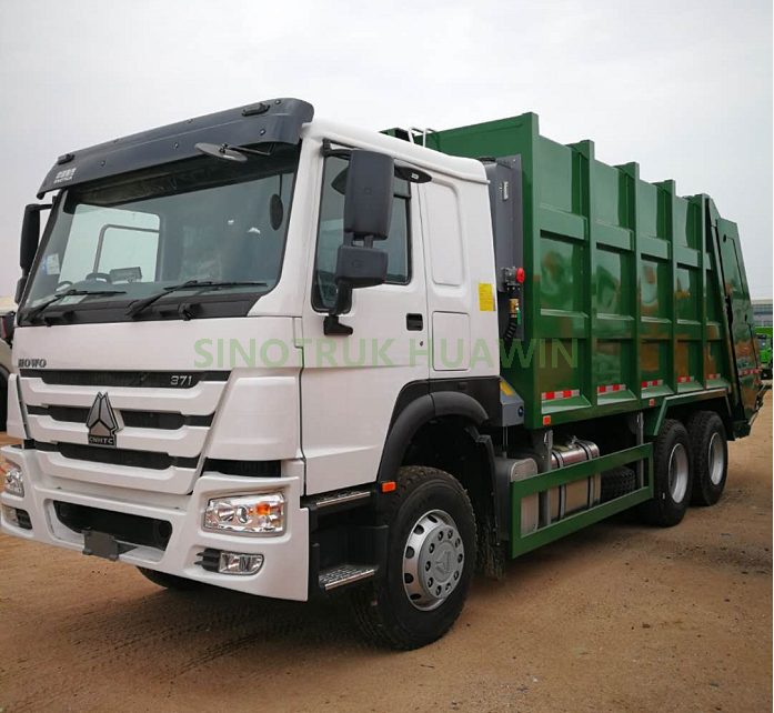 Camión compactador de basura Sinotruk Howo 6x4