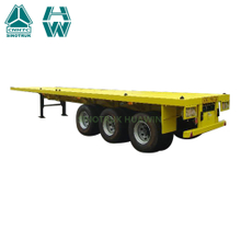 SINOTRUK 40FT Semirremolque de plataforma plana de 3 ejes