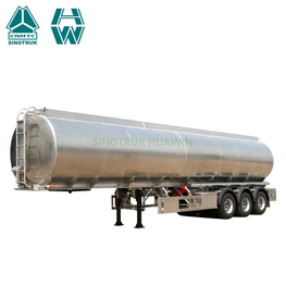 Semirremolque cisterna de combustible de aleación de aluminio de 3 ejes SINOTRUK