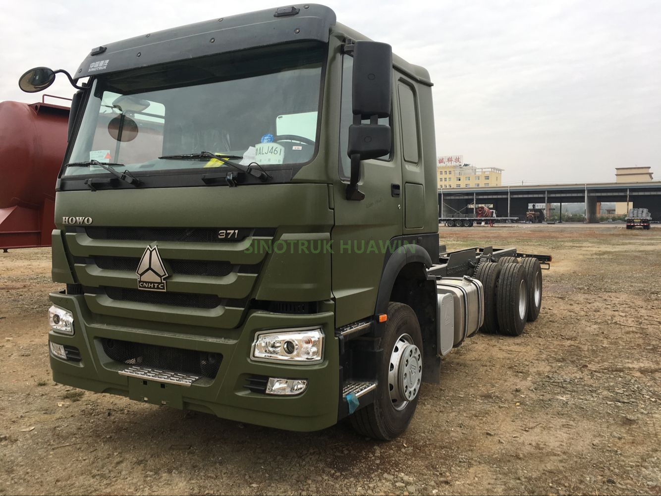Sinotruk HOWO 6X4 371HP Camión de carga Chasis de carga para Etiopía