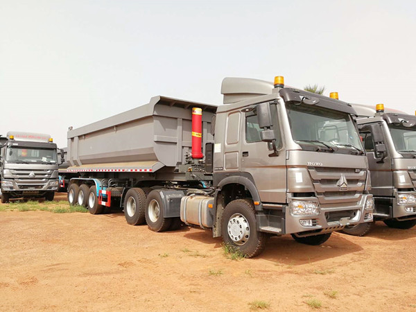 La diferencia entre un camión cuadrado y un camión volquete de U