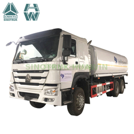 SINOTRUK HOWO 6X4 Tanque de combustible Camión cisterna de aceite