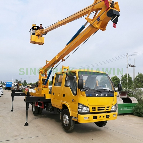 Camión de trabajo aéreo ISUZU 4x2