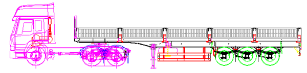 Semirremolque de carga_ 副 副
