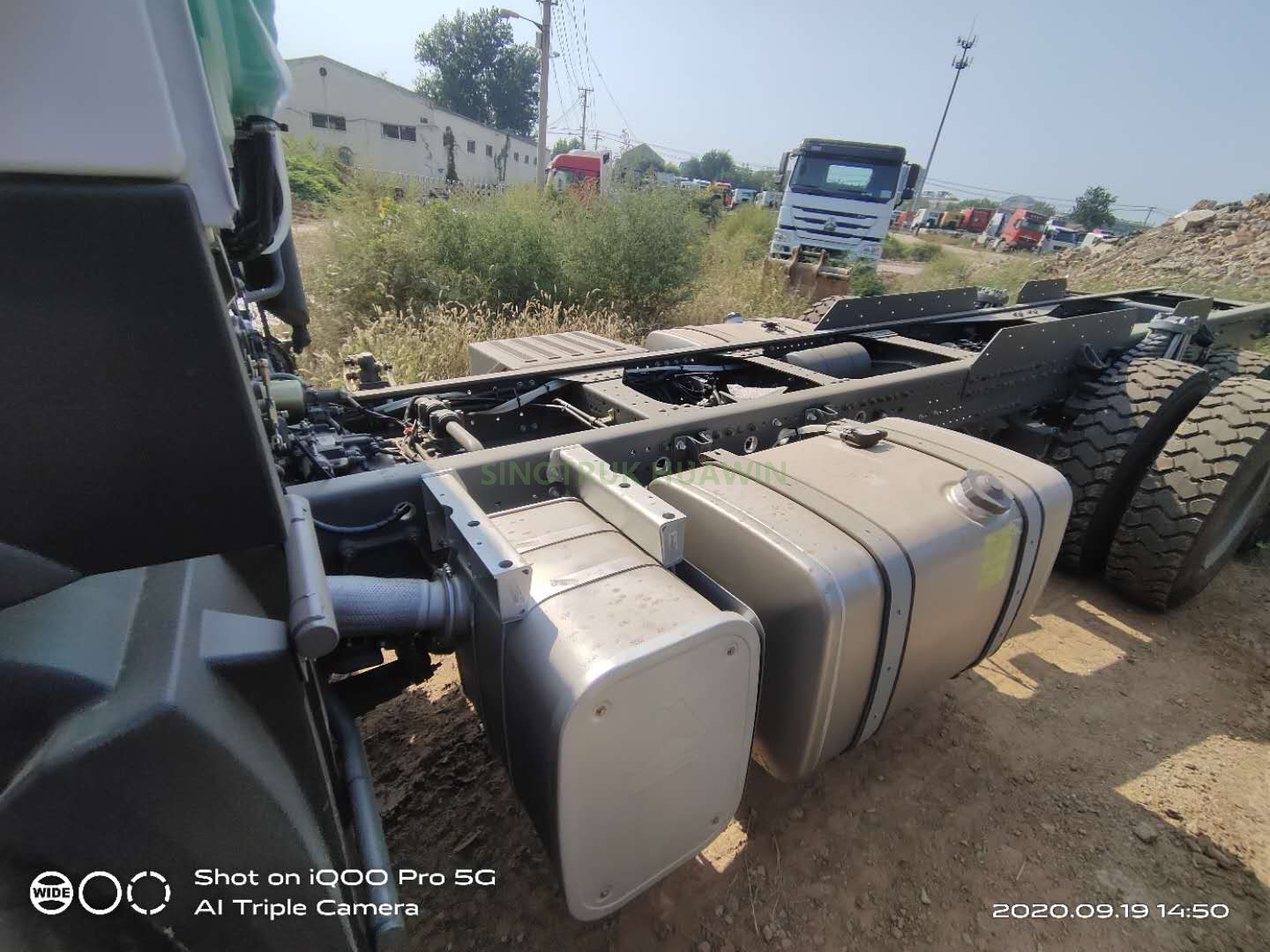 Sinotruk HOWO 6X4 371HP Camión de carga Chasis de carga para Etiopía