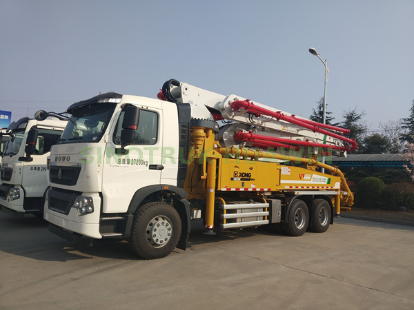 Camión bomba mezcladora de concreto SINOTRUK T5G