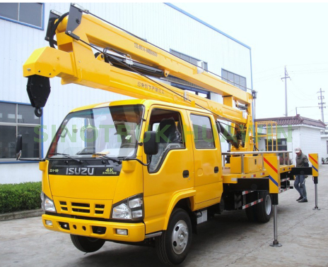 Camión de trabajo aéreo ISUZU 4x2