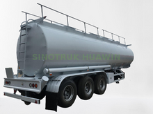 Semirremolque cisterna de acero inoxidable de 3 ejes (36CBM)