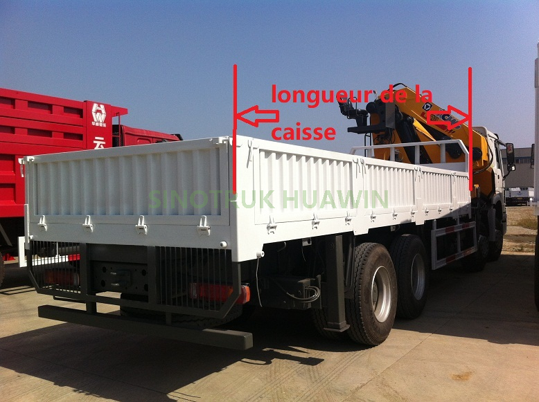 Camión grúa SINOTRUK HOWO 8x4