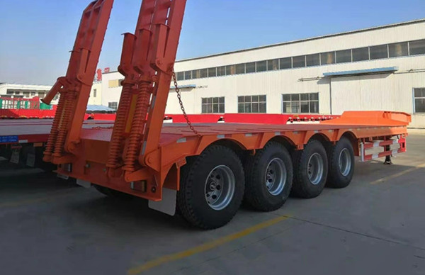 Howo 70t semirremolque plano
