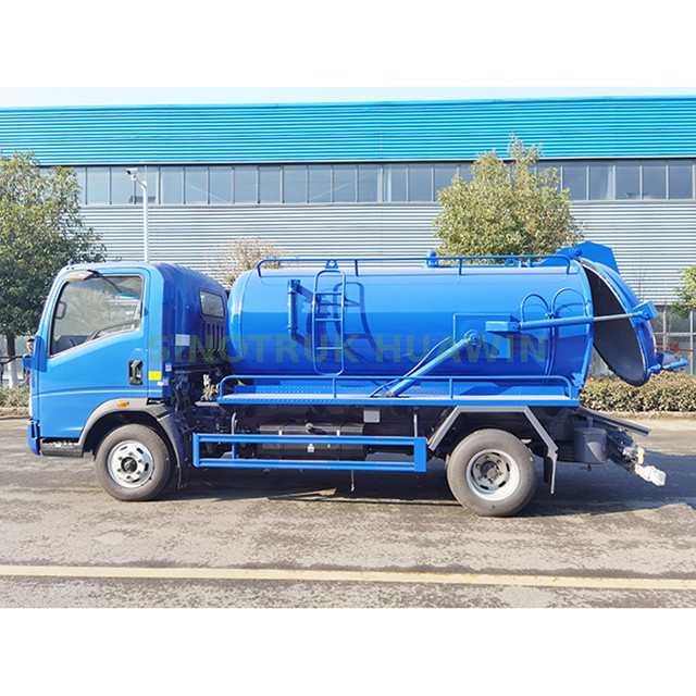 Camión de aguas residuales SINOTRUK HOWO 4X2 para 10CBM