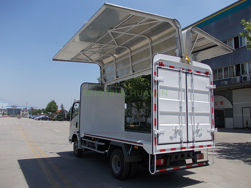Camión SINOTRUK HOWO 4X2 Wing Van